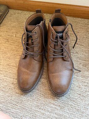 Steve Madden Leonard Brown Leather Chelsea Boots Mens 8.5 Steve Madden Boots for Men on Sale up to 90% Off: Poshmark main image 3